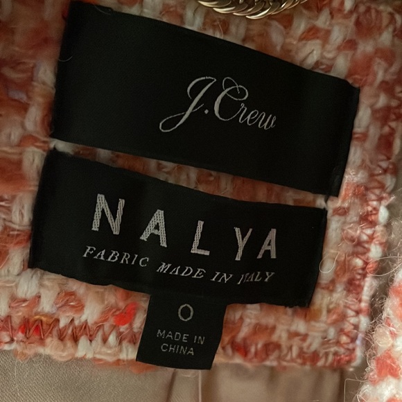 J.Crew Pink Tweed Daphne Coat / Topcoat - Picture 6 of 6